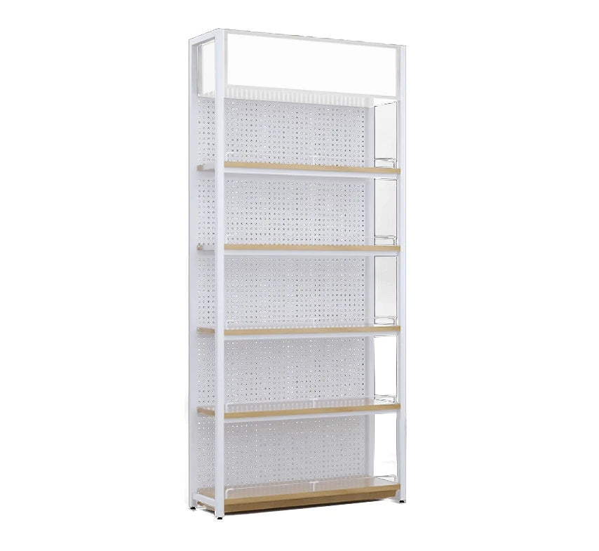 Supermarket Shelf Display Stand Double-Sided Convenience Store Shelves for Optimal Storage Solution