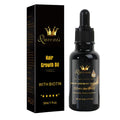 30ml Glass Bottle Box 3 Years Natural Organic Ginger Hair Oil Serum Herbal Organic Coconut Oil Men Women's Hair Growth