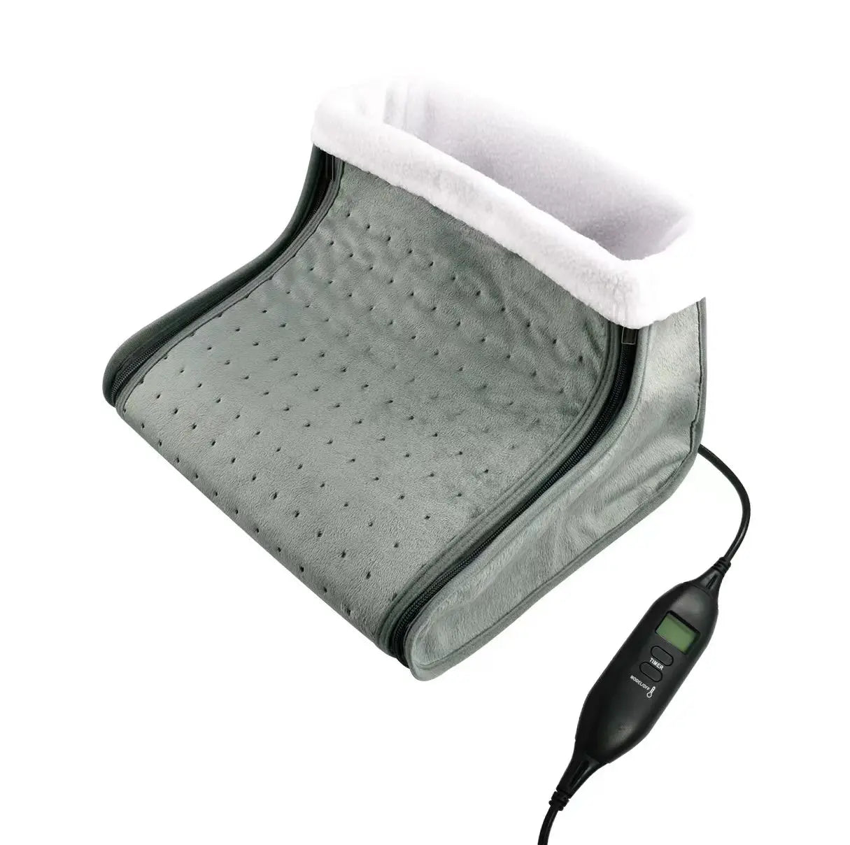 Custom Electric Foot Warmer Pad with 6 Heat Levels  Energy Efficient Foot Heater for Home Office & Elderly Care