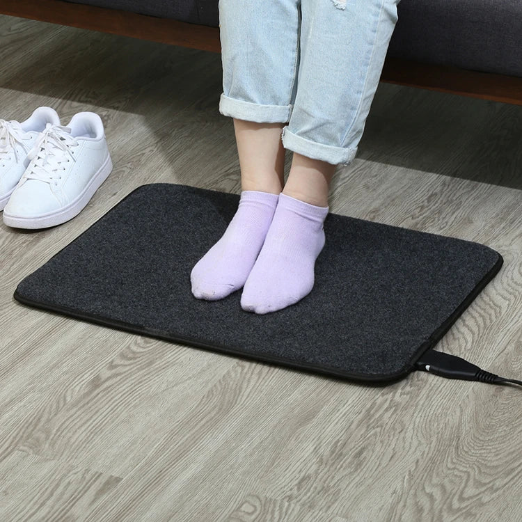 Custom Electric Heated Floor Mat for Europe Foot Warmer Mat with OEM & ODM Service China Factory Direct Supply