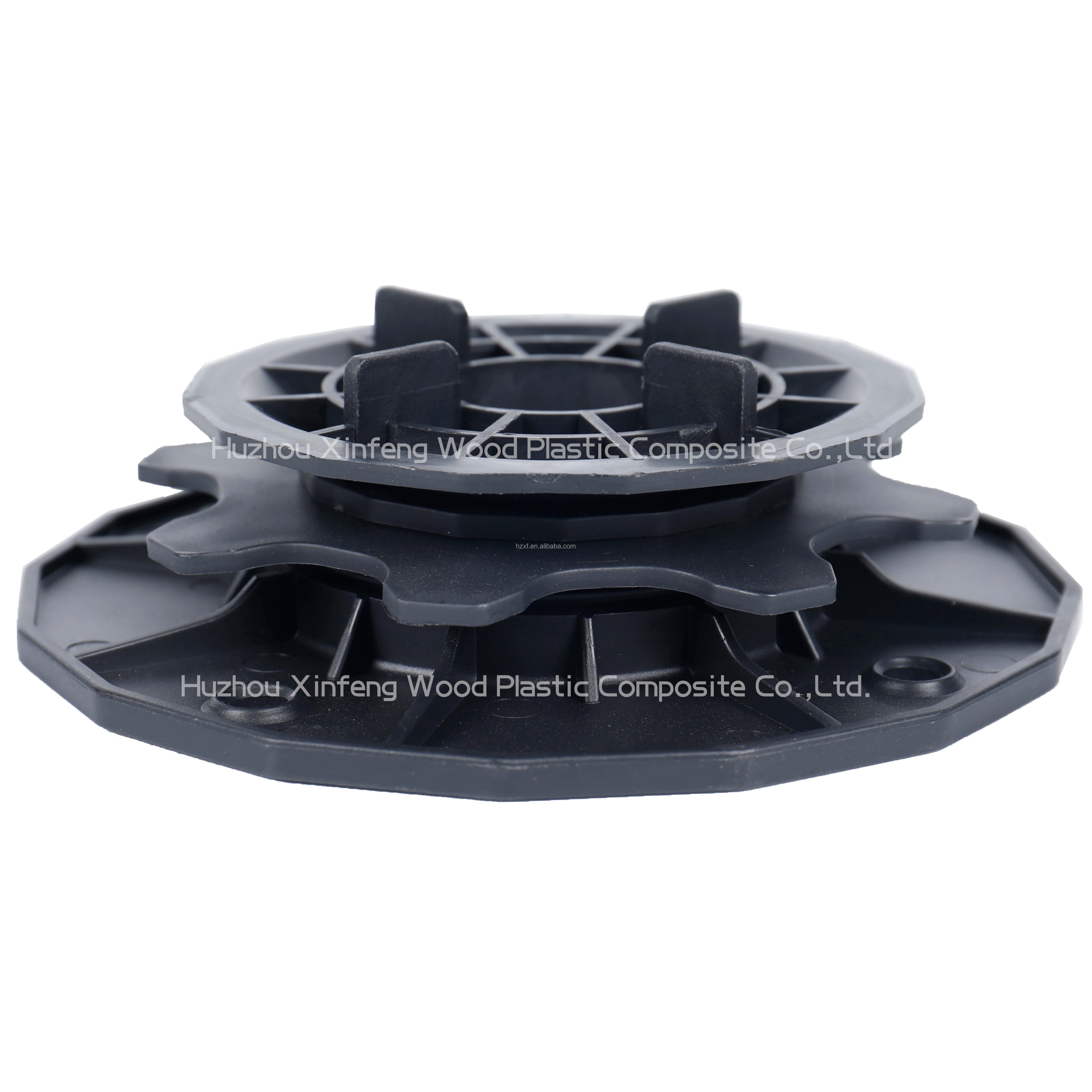 Height Raising Adjusting Pedestals Roof Paver Tiles Stringer Support with Slope Correction XF-T201D 30-45 mm