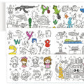 Children Graffiti Roll Coloring Paper Roll DIY Drawing Color Filling Paper for Kids  Educational Toys