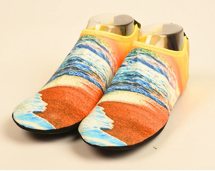 Best Selling Outdoor Flat Shoes Aqua Beach Shoes Non-slip for Adults Kids