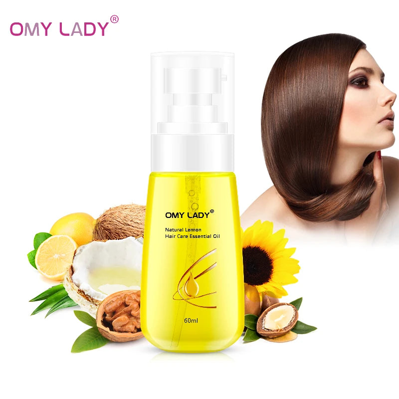 Omy Lady Organic Essential Oil for Damaged Hair Repairing Anti Itch Hair Oil