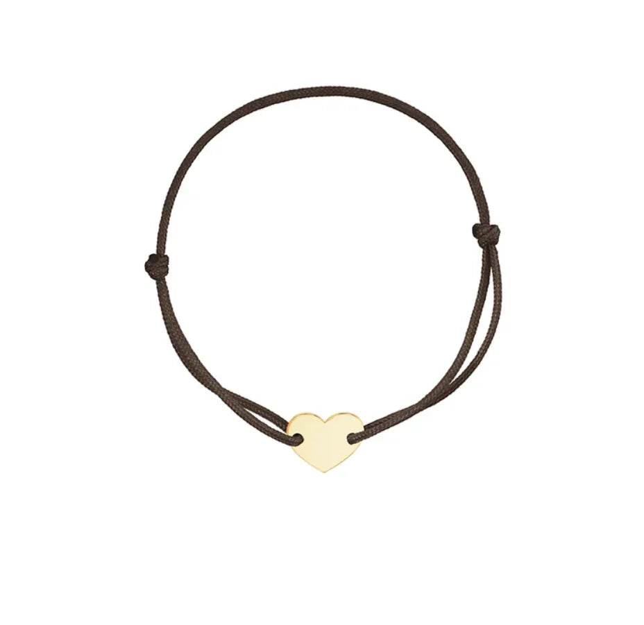 Inspire Stainless Steel Jewelry Heart Cord Bracelet Fashion Women Jewelry Heart Bracelet Free Engraving and Adjustable