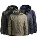 Wholesale Hot Sale Men Tactical Jacket Clothing Manufacturers Custom Zip up Hiking Trench Coat for Men