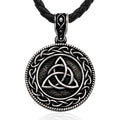 SS8-251P Steel Soldier Vikings Pendant Valknut Nordic Culture Necklace Stainless Steel Chain Necklace Norse Viking Jewelry