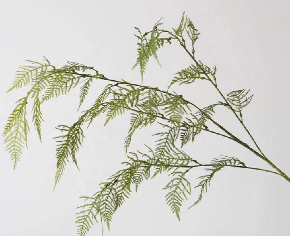 Hot Sale Artificial Eucalyptus Money Leaves Branch Plastic Fern Greenery Stems for Wedding Home Decoration Decorative