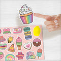 Custom Printed Logo Labels for Packaging Bakery Cake Food Label Sticker Fast Canteen Waterproof Sticker Printing Roll Sheet