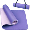 New Eco-Friendly TPE Non-Slip Yoga and Pilates Fitness Mat Highly Stretchable Tear Resistant Mandala Printed 4mm 6mm Thickness