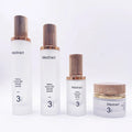 Private Label Set Cosmetic Korean SkinCare Set Luxury Empty Glass Skincare Jar and Pump Bottle Cosmetic Packaging Set
