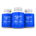 Organic Beef Liver Natural Energy Supplement Capsules of Pure Grass-Fed 500mg Beef Lung Capsules Supports Lung Respiratory