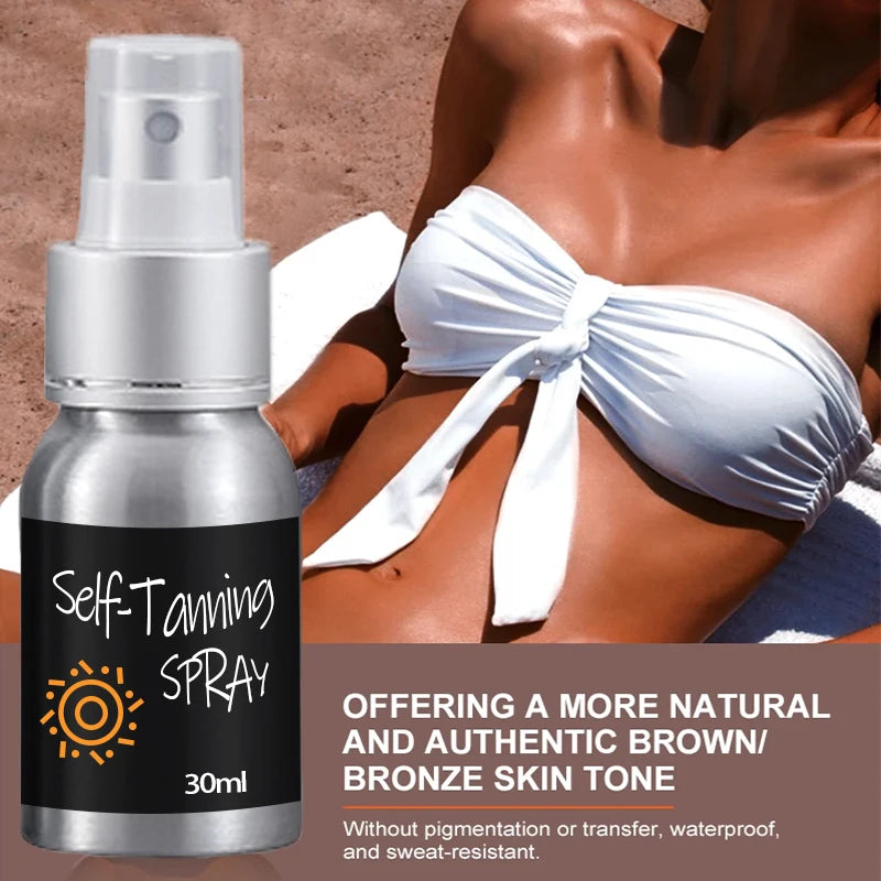 Custom Logo Tanner Cream Smooth Streaks Self-Tan Bronzage Face Body Blending Spray Tanning Oil