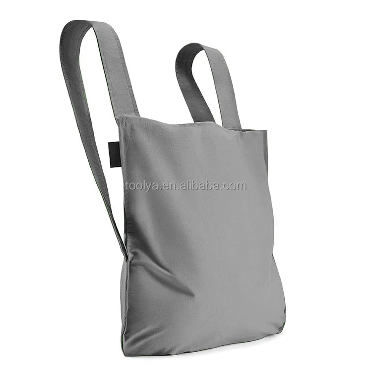 Hotsale Custom Striped Foldable Eco-friendly Canvas Tote Bags Rope for Students Women Zipper Closure Crochet Design Custom