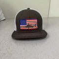 Promotional Trucker Caps Printing LOGO Front 100% Cotton Material Back Mesh Snapback Trucker Cap with Flat Brim