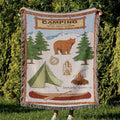 Donate Softest Mexican Pure Wool Blanket Gift Large Washable Eco-Friendly Double-Face Wearable Boho Blanket Custom Throws