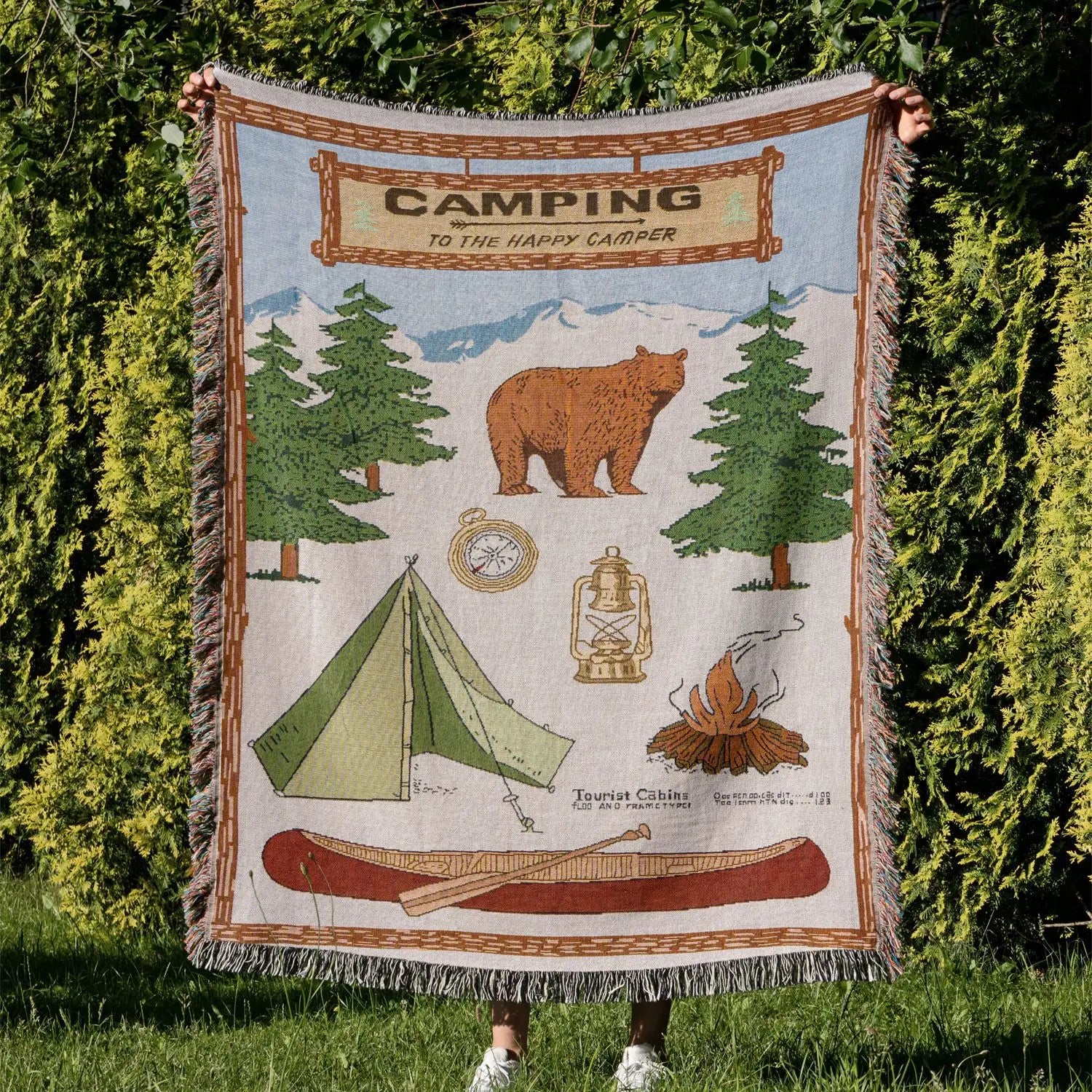 Donate Softest Mexican Pure Wool Blanket Gift Large Washable Eco-Friendly Double-Face Wearable Boho Blanket Custom Throws