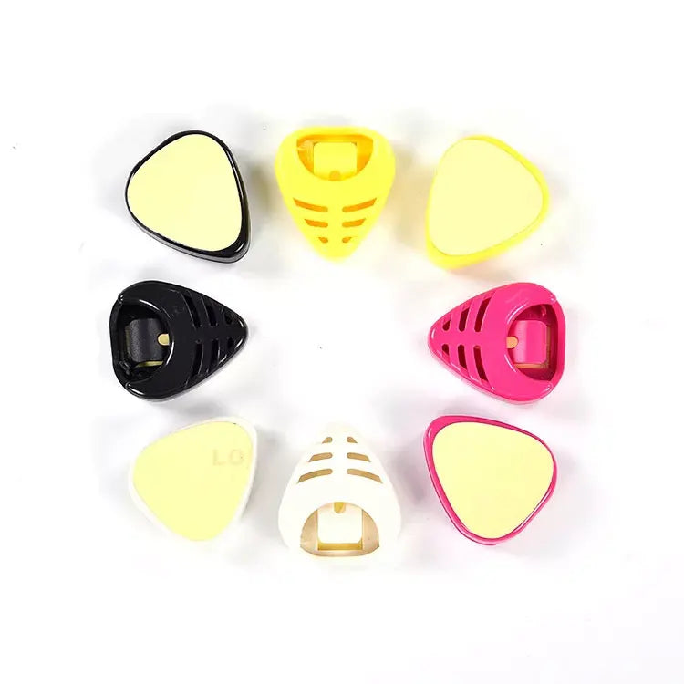 BPJ012 Factory Direct OEM Custom Logo Colorful Musical Instruments Guitar Capo With Pick Holder Guitar Pick Holder