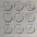 Pu Gel Pads Transparent Double Sided Sticky Clear Round Non Slip Gel Mat Pu for Cell Phone