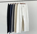 Thin Casual Pants Men's Long Pants Loose Lightweight Summer Casual Linen Trousers