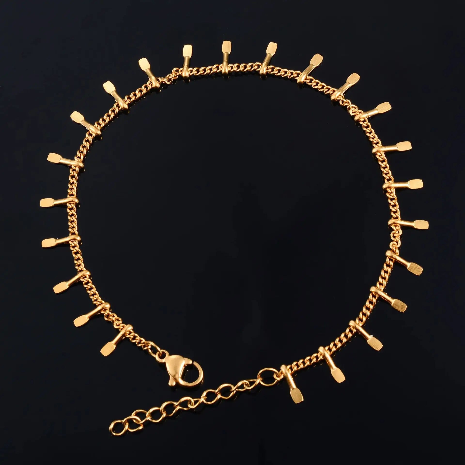 European and American Vegetarian Chain Creative Beach Fringe Sequin Ankle Chain