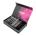 High Grade Custom Print Magnetic Makeup Tools Brush Cosmetic Packaging Box