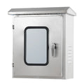 Oemodm Metal Work Custom Stainless Steel Window-equipped Electric Control Cabinet Waterproof Stainless Steel Electrical Box