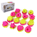 Silicone Cupcake Liners Reusable Baking Cups Nonstick Easy Clean Pastry Muffin Molds 15 Shapes Cake Tools Moulds