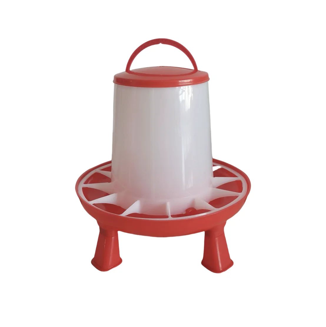BERYS New 6KG Chicken Automatic Feeder PP Material with Legs 1 Year Warranty
