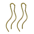 Beadsnice 925 Threader Chain Earrings Sold by Pair 925 Silver Earring Hooks