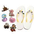 Custom Flip Flops Charms Rocket Shoe Accessories Shoes Charm Metal Pin Buckles Decoration
