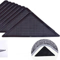 4Pcs/set Triangle Washable Reusable Rug Gripper Anti-skid Rubber Mat Non Slip Patch Tape for Tile Floors Carpets Corners Pad