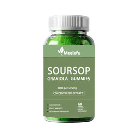 Sugar Free Algae Gummies 2000mg Gummies SOURSOP Supplements Alternative with EPA & DHA