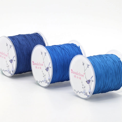 0.5mm 71th Nylon Cord Jewelry Accessories Chinese Knot Cord Bracelet and Necklace Material