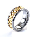 Fashion Trendy Mens Tungsten Carbide Rings 8mm Invisible Setting Inlay Wedding Bands for Festival Gift
