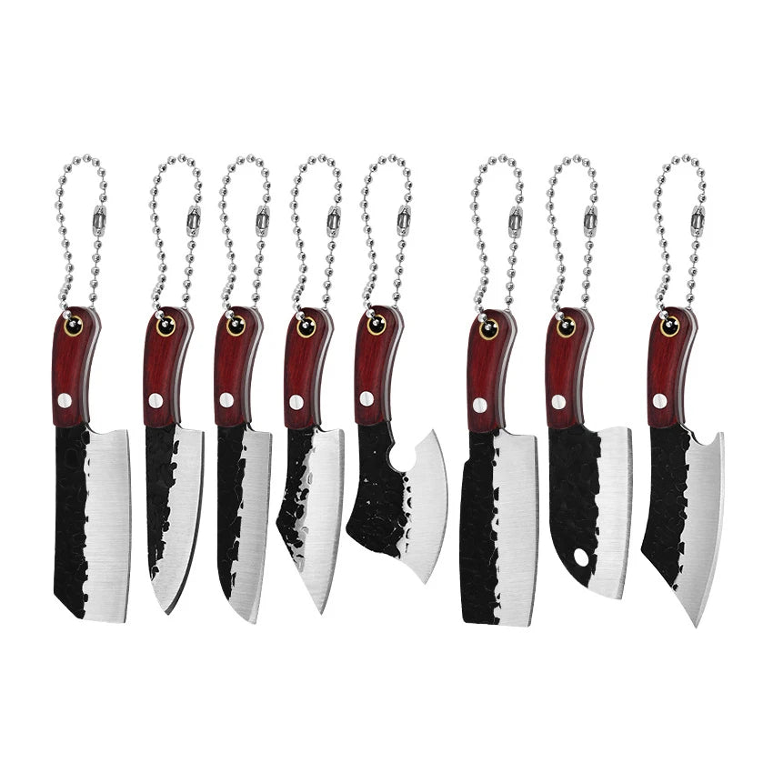 Fishing Gift Miniature Pocket Knife Small Simulator Knife Keychain Knives Fishing Accessories Promotional Business Gifts