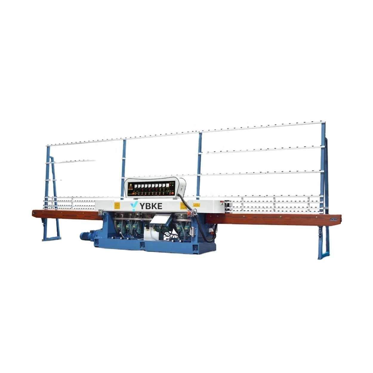 Glass Straight Line Edging Machine with Motor 380V 19kw Max 3000x3000mm & 3-25mm Thickness