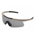RTS Men's Tactical Sunglasses With Interchangeable Green Lenses Anti-Fog Safety Glasses PC Frame for Outdoor Shooting Goggles