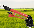 Titans Factory Direct 360 Gear Drive Metal Rain Gun Dual Nozzle 0-48Â° Adjustable Angle for Farm Irrigation
