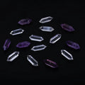 New Product Natural Mini Amethyst clear Quartz Point Crystal Double Terminated Points