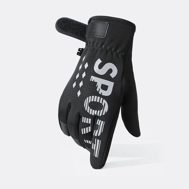 Outdoor Waterproof Touchscreen Windproof Hand Warm Man Winter Sports Bike Riding Gloves