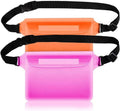 Custom Outdoor Sports Waist Bags Waterproof Bag Plastic Fanny Pack Transparent Water Proof Bag  Running Beach Packs