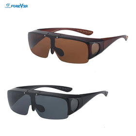 2024 Wholesale Flip up Sunglasses Polarized One-piece Glasses Photochromic Clip on Glasses for Men and Women