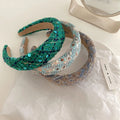 2022 New Fashion Women Hair Accessories Sweet Knit Padded Headband Hair Band