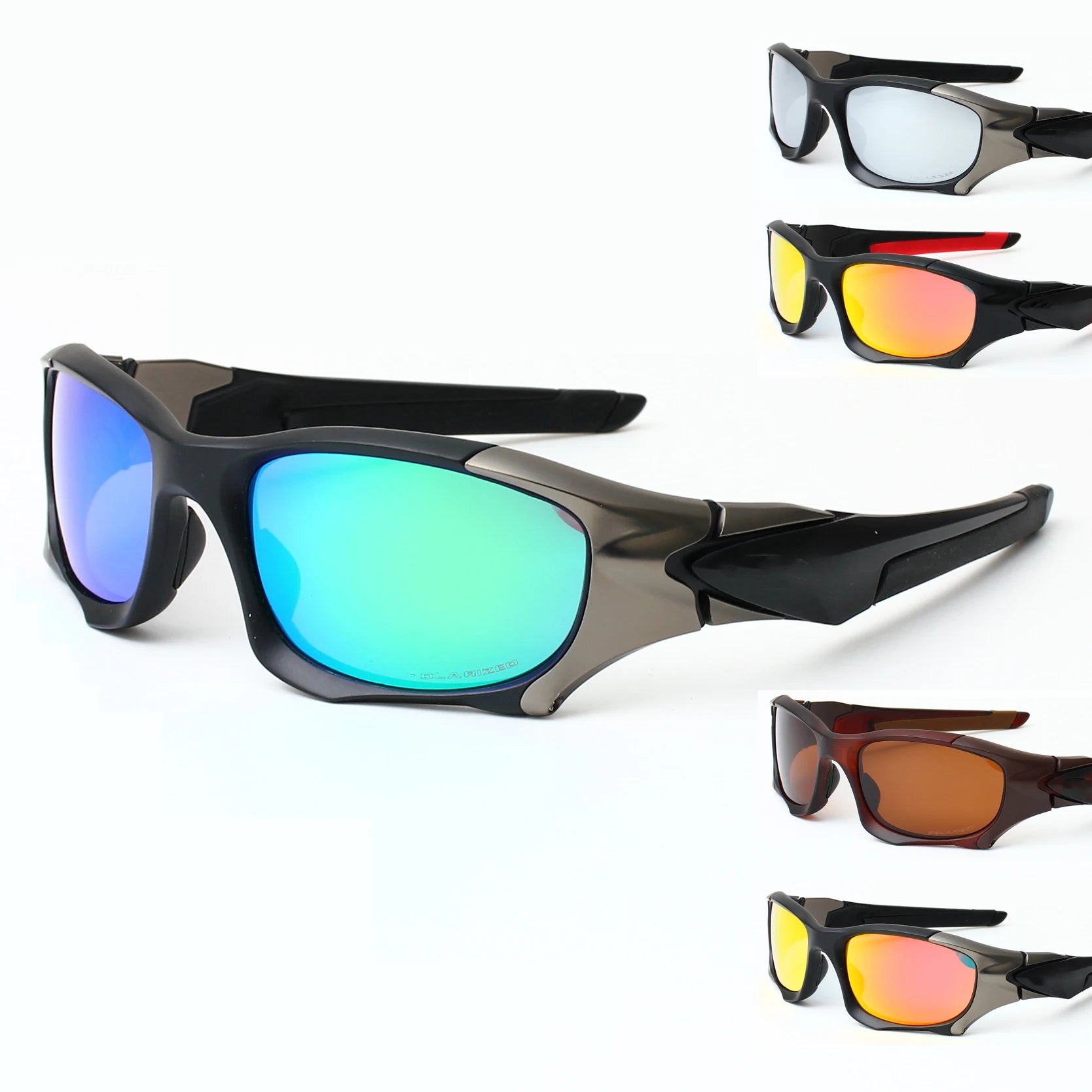 YTSFL9137 2024 BEST BRAND TR90 Sunglasses Ridge Unbreakable Tactical Ballistic Outdoor Shooting Sunglasses Polarized for Men