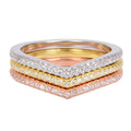 Fashion Wedding Unique Women's Jewelry Setting Zircon Stone Finger Ring Wholesale Fine Jewelry Rings