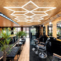 Custom Diy Home Decoration Lights Polygonal Geometric High Brightness Snowflake Christmas Light