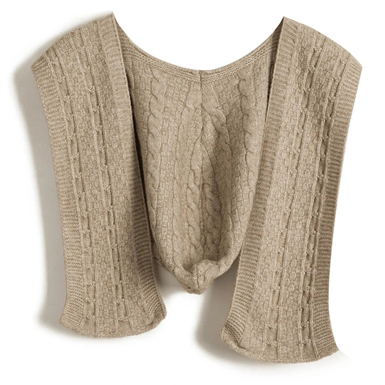 Newest Tricot Pullover Knit Sweater Acrylic Shawl Winter Wholesale Thick Fashion Hoodie Super Ponchos