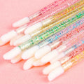Disposable 50pcs Lip Eyelash Applicator Wands Lip Brush Gloss Lipstick Eyelash Tool Lip Brush