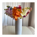 7 Head Fabric Phalaenopsis  Decoration Mariage Artificial Flowers Decorative
